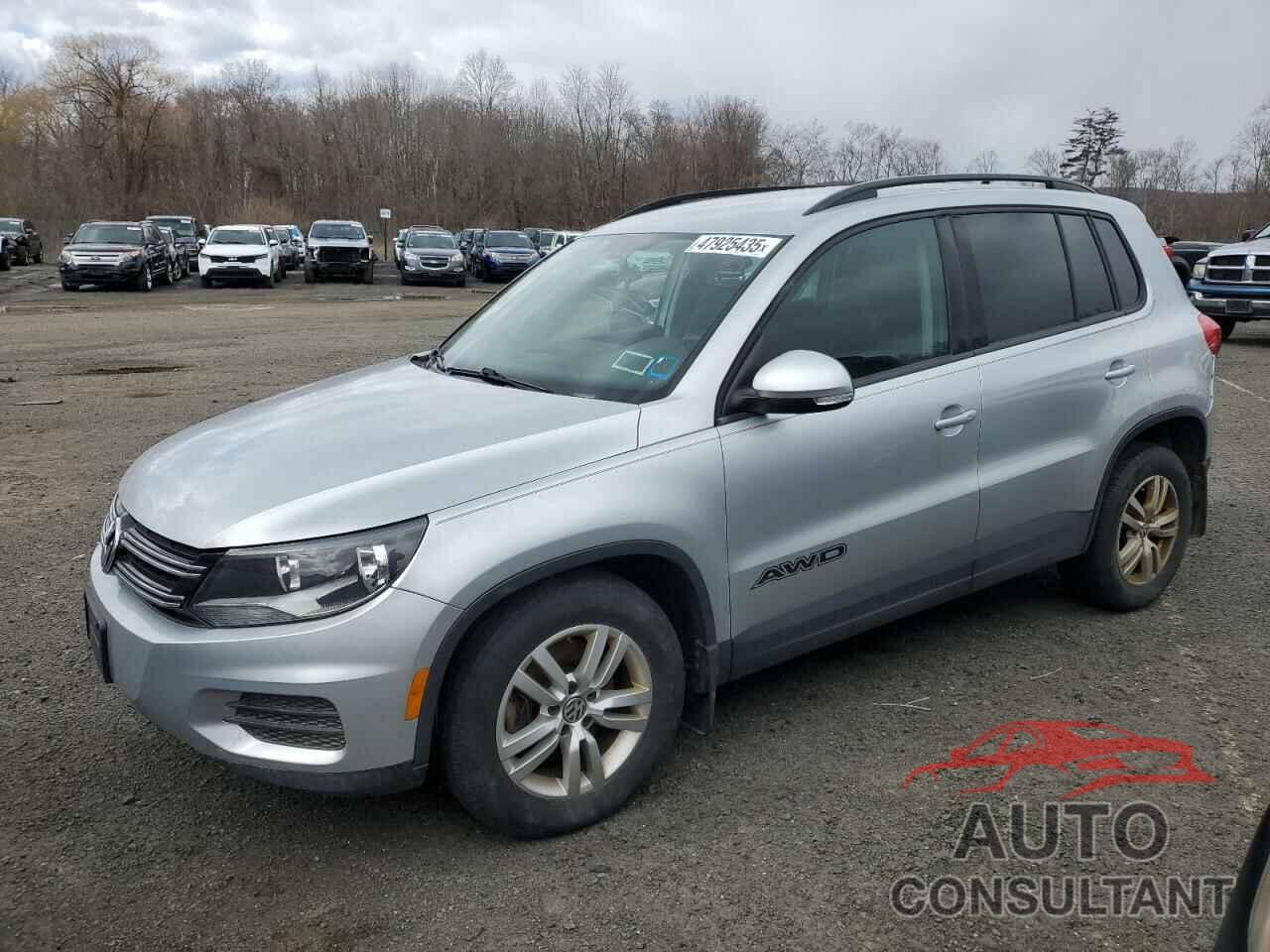 VOLKSWAGEN TIGUAN 2017 - WVGBV7AXXHK000128