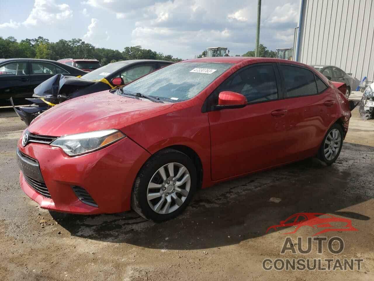 TOYOTA COROLLA 2016 - 2T1BURHE3GC609732