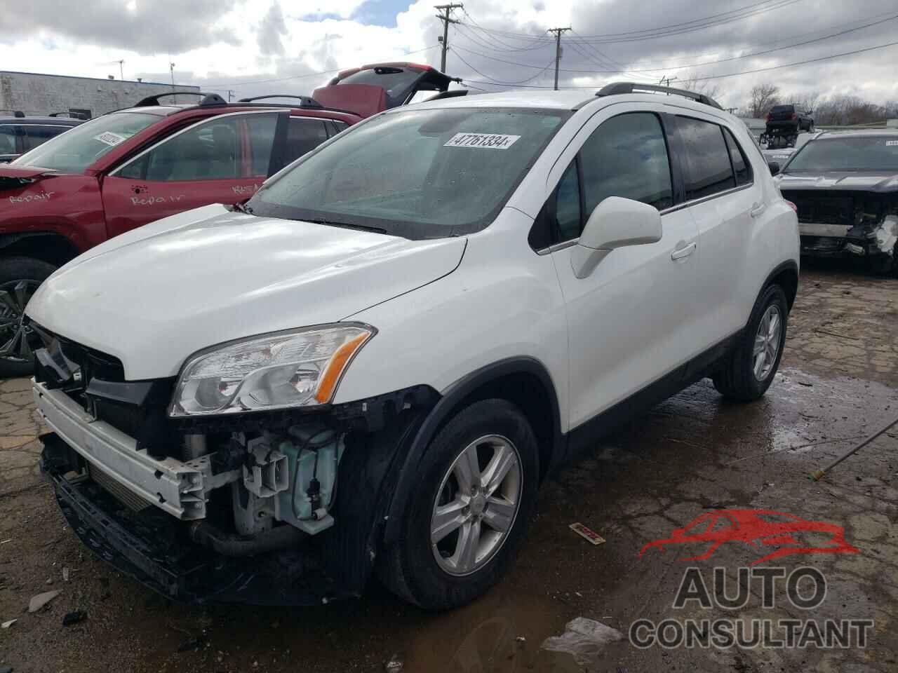 CHEVROLET TRAX 2016 - KL7CJLSB4GB649483