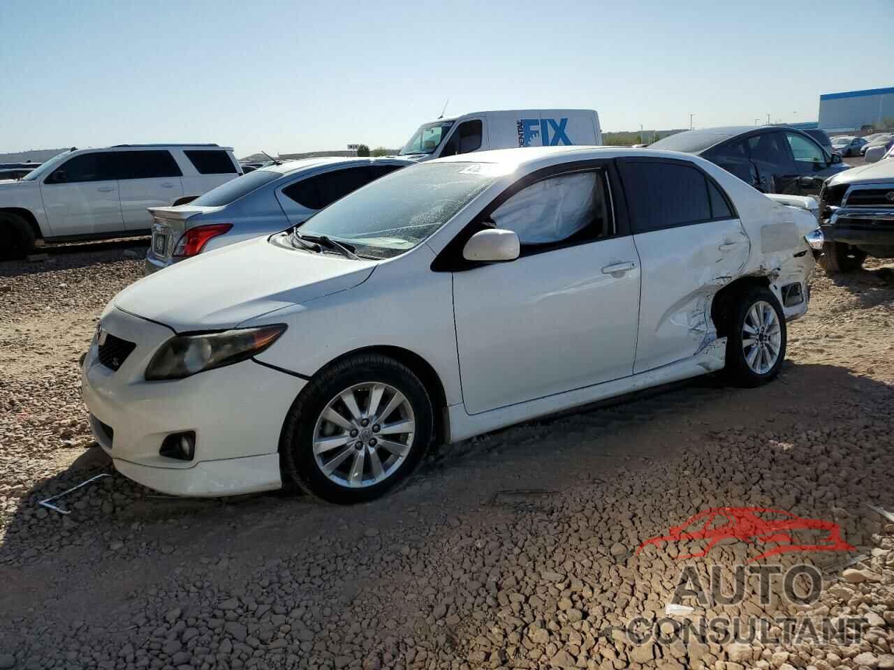 TOYOTA COROLLA 2010 - 1NXBU4EE0AZ224156