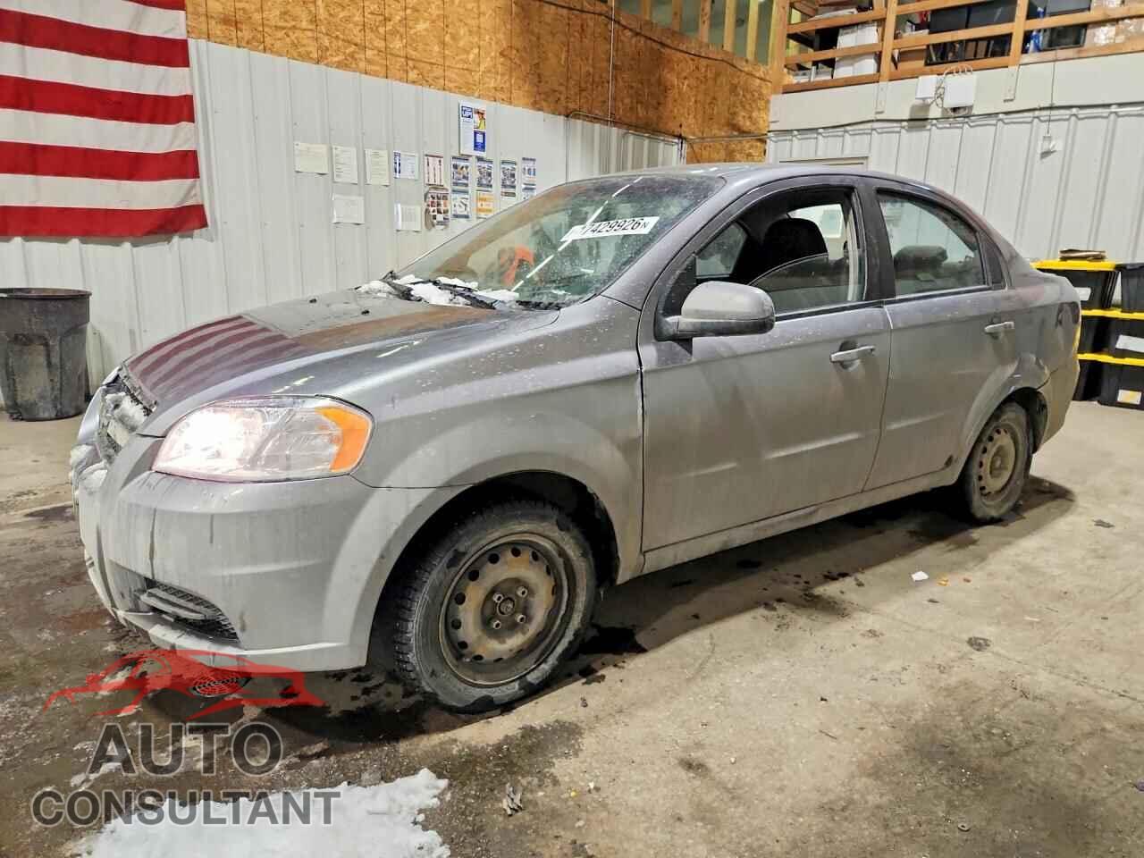CHEVROLET AVEO 2010 - KL1TD5DE7AB098431