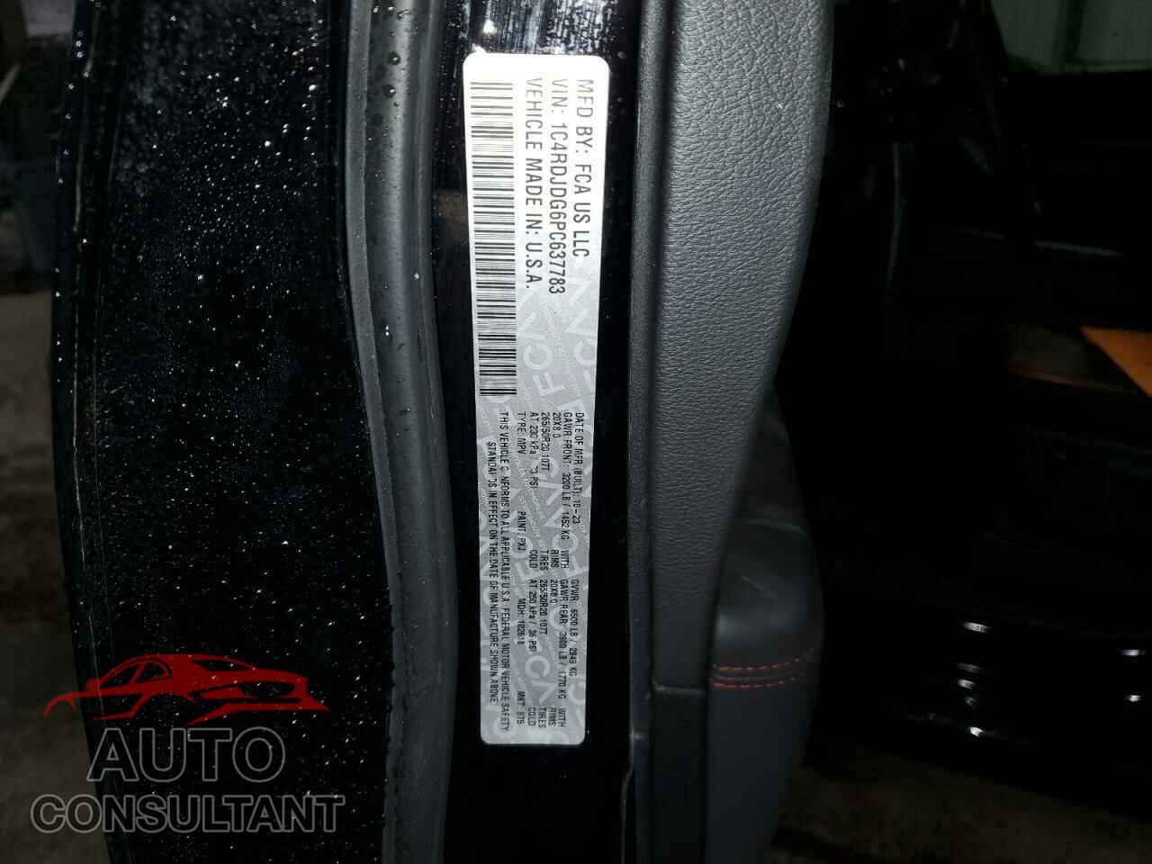 DODGE DURANGO 2023 - 1C4RDJDG6PC637783