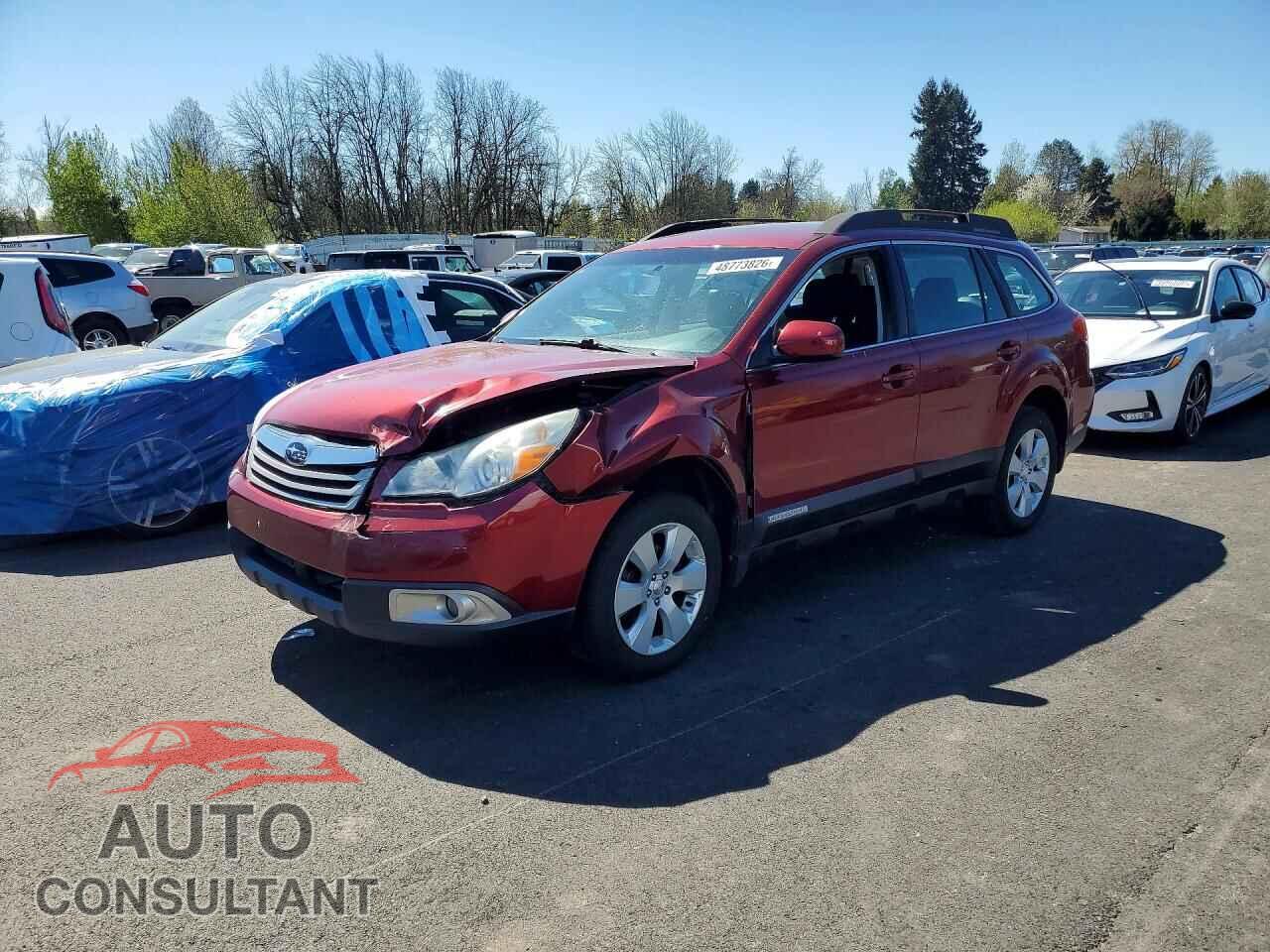 SUBARU OUTBACK 2012 - 4S4BRBAC2C3292834
