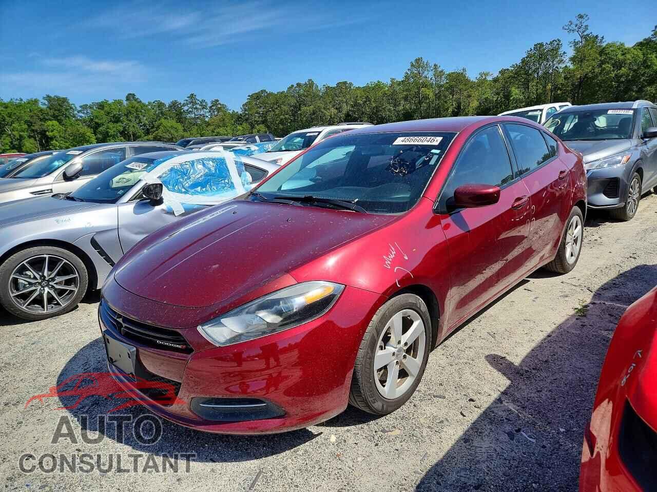 DODGE DART 2015 - 1C3CDFBB6FD253784