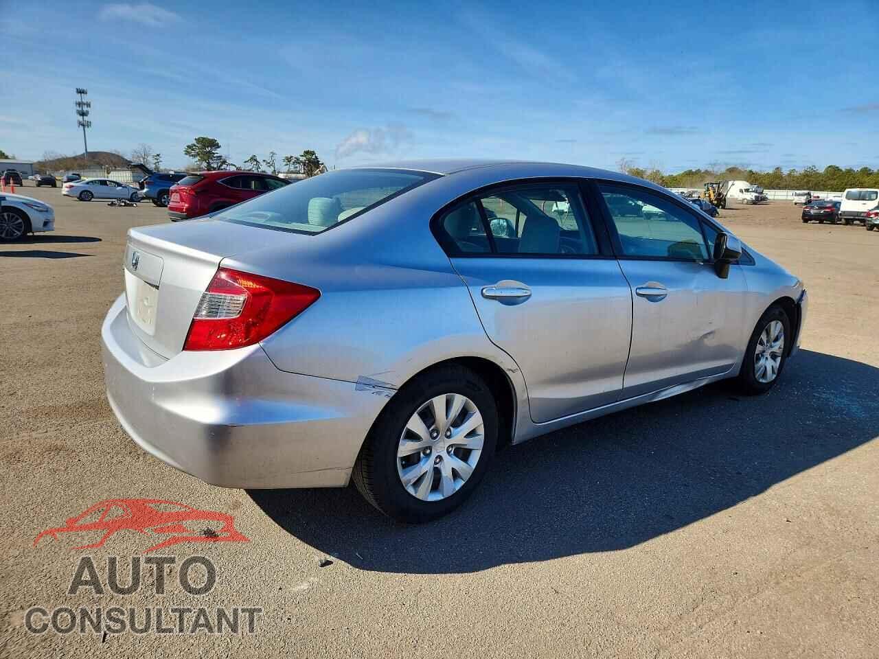 HONDA CIVIC 2012 - 19XFB2F55CE392133
