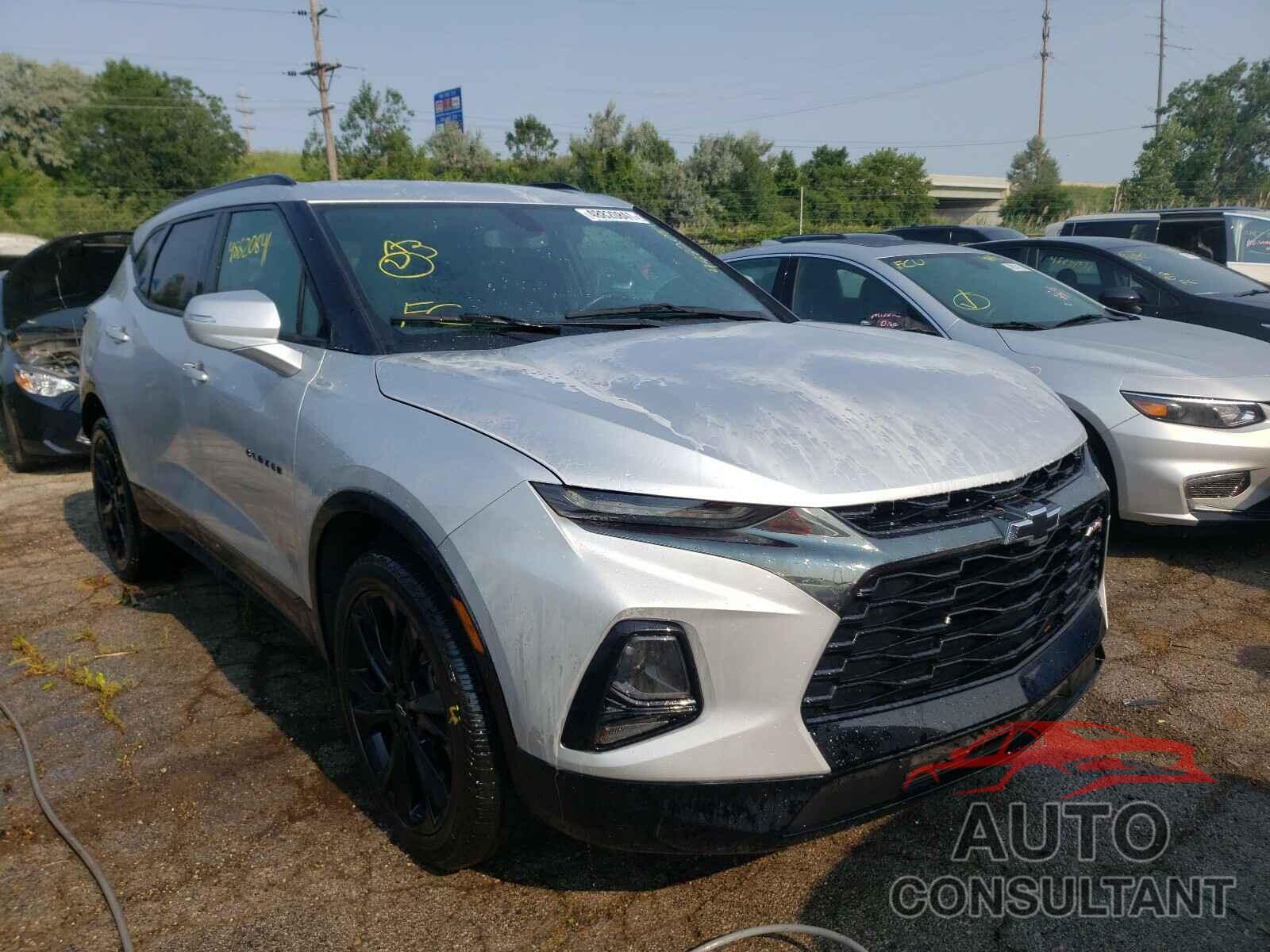 CHEVROLET BLAZER 2020 - 3GNKBERS2LS672358