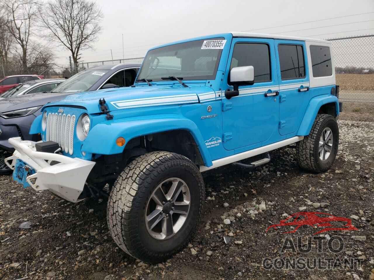 JEEP WRANGLER 2017 - 1C4BJWEG3HL631057
