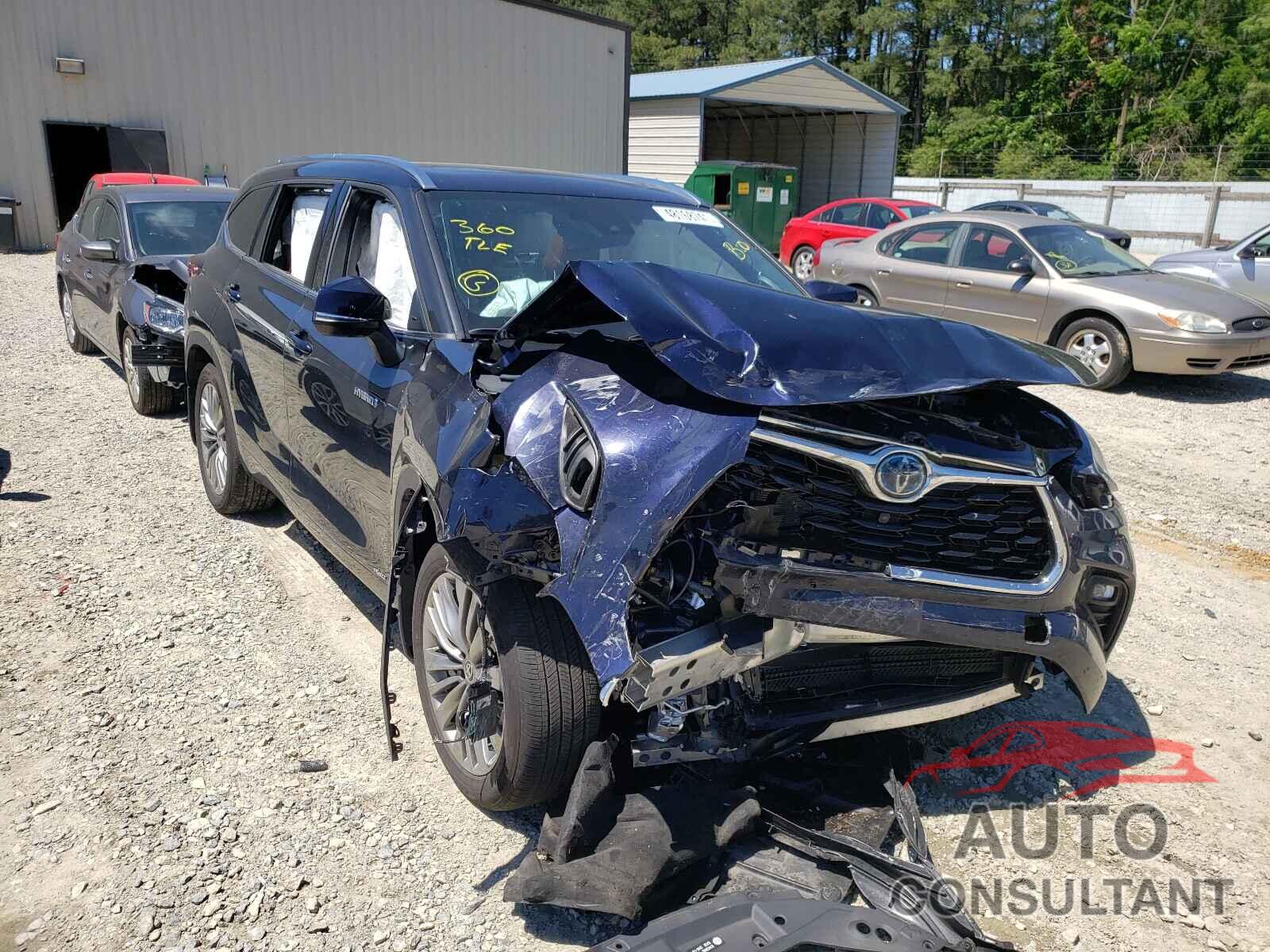 TOYOTA HIGHLANDER 2020 - 5TDEBRCH5LS003273