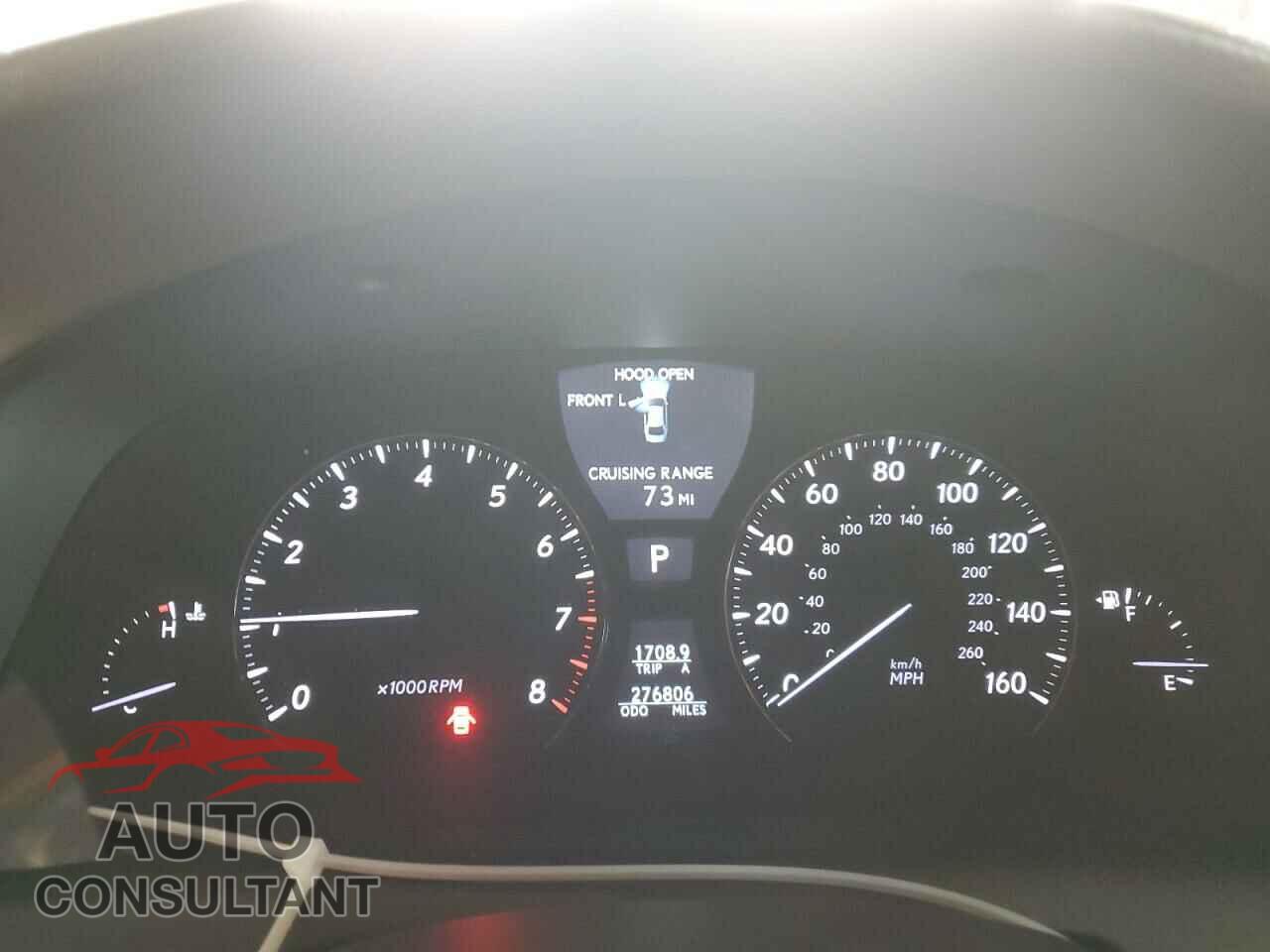 LEXUS LS460 2011 - JTHBL5EF0B5103143