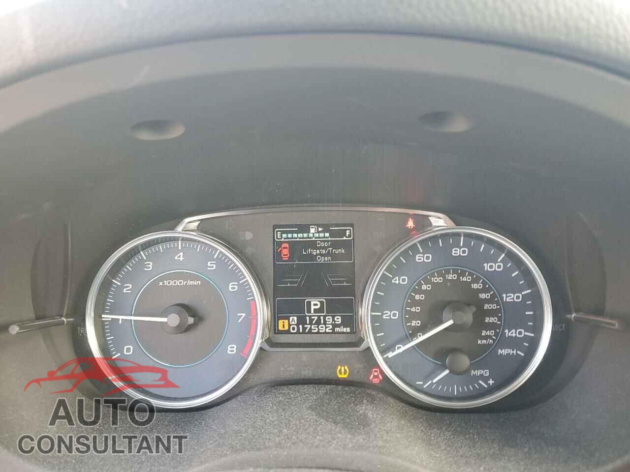 SUBARU IMPREZA 2016 - JF1GPAS67G8213692