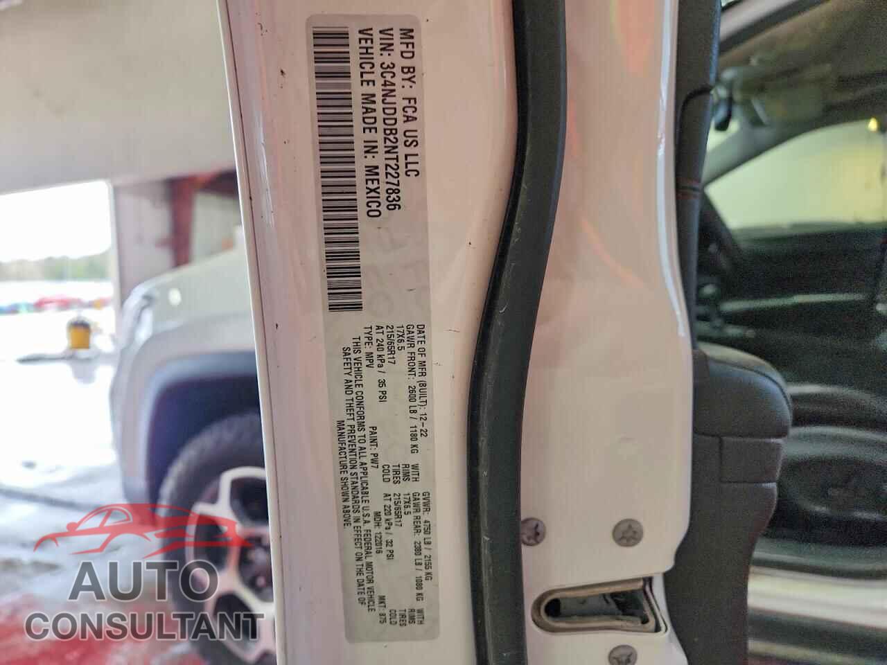 JEEP COMPASS 2022 - 3C4NJDDB2NT227836