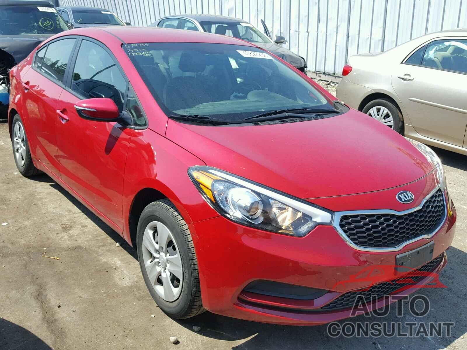 KIA FORTE 2015 - KNAFX4A64F5293572
