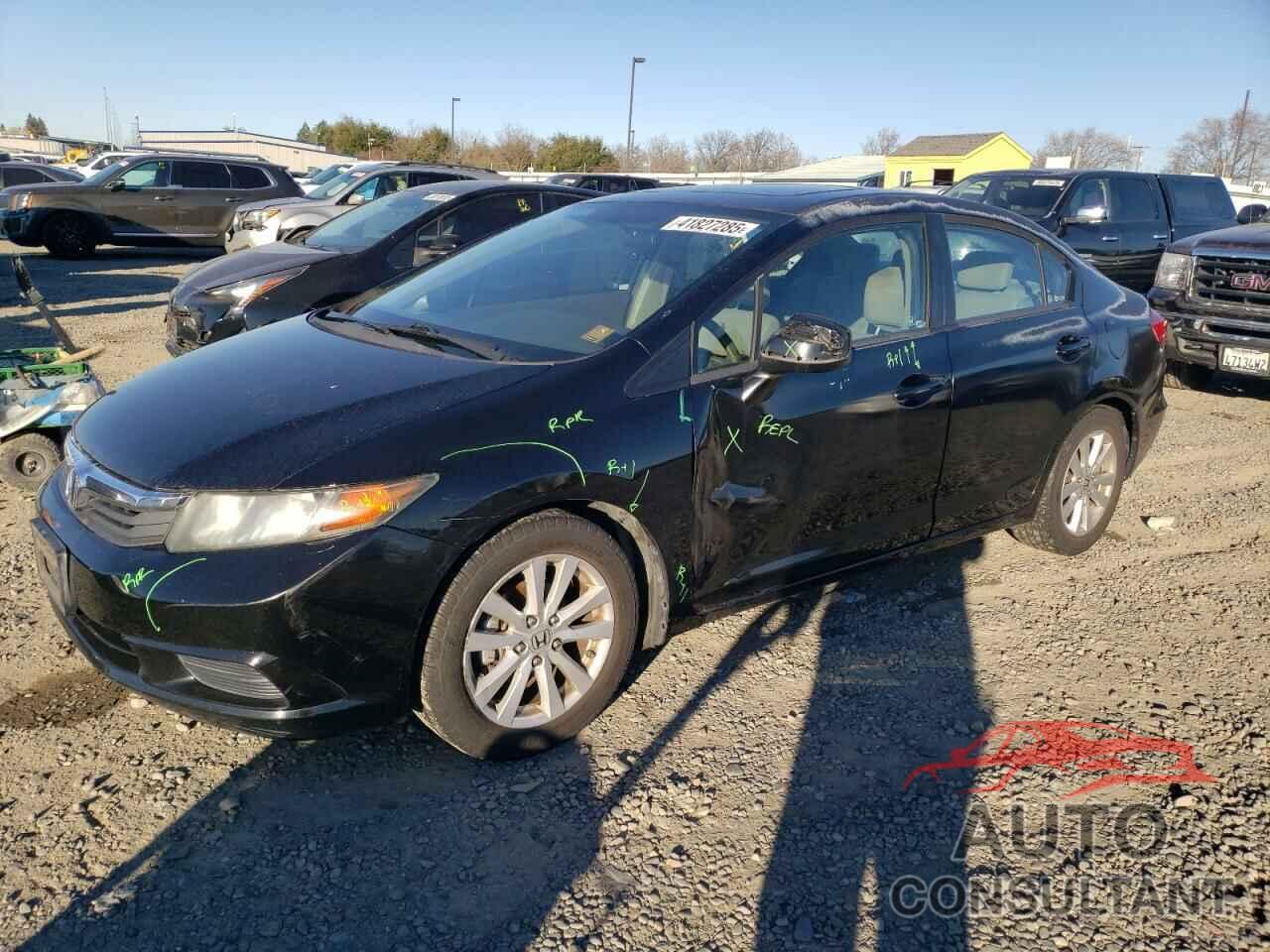 HONDA CIVIC 2012 - 2HGFB2F85CH549854