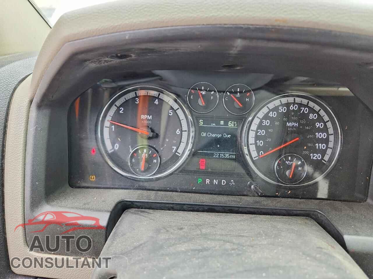 DODGE RAM 1500 2012 - 1C6RD7LT7CS126527