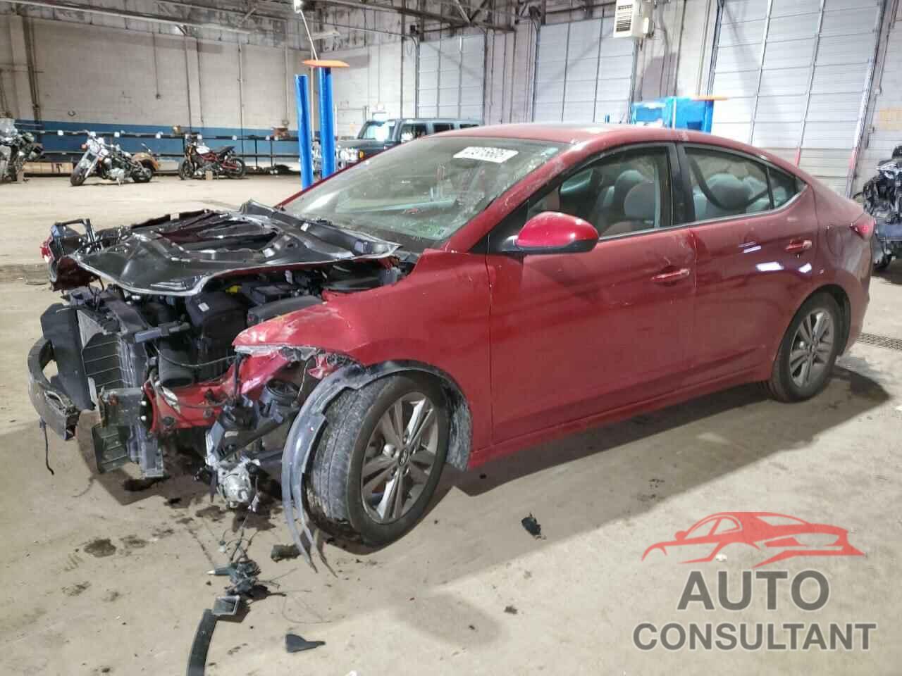 HYUNDAI ELANTRA 2018 - KMHD84LF3JU575961