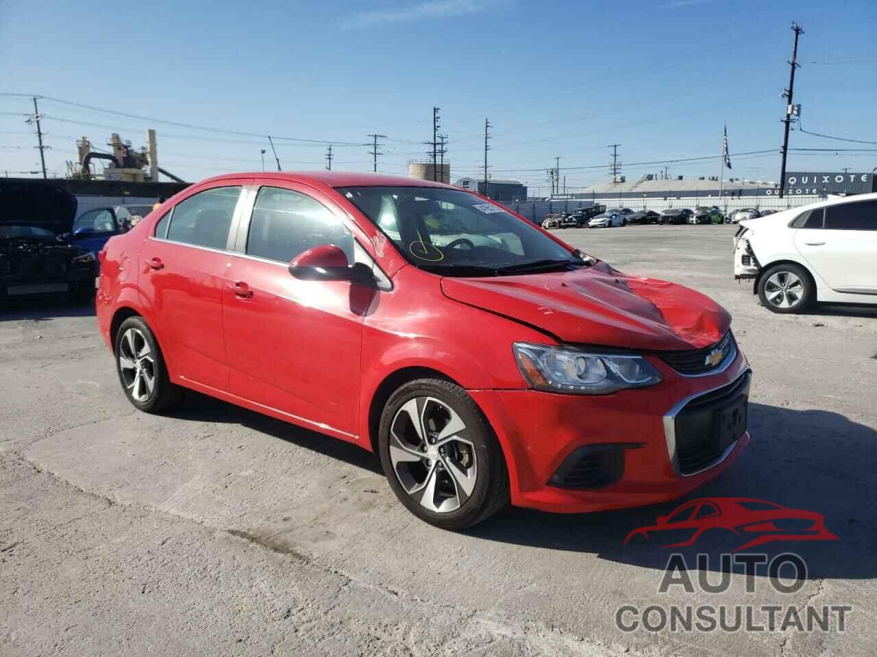 CHEVROLET SONIC 2017 - 1G1JF5SB3H4129331