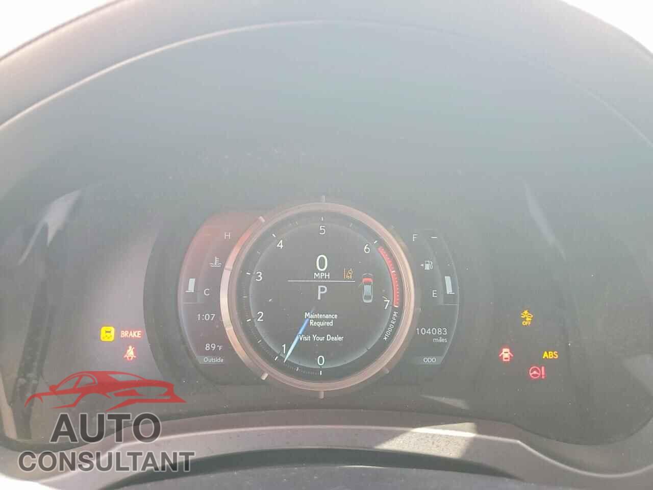 LEXUS IS 2016 - JTHBA1D29G5009783
