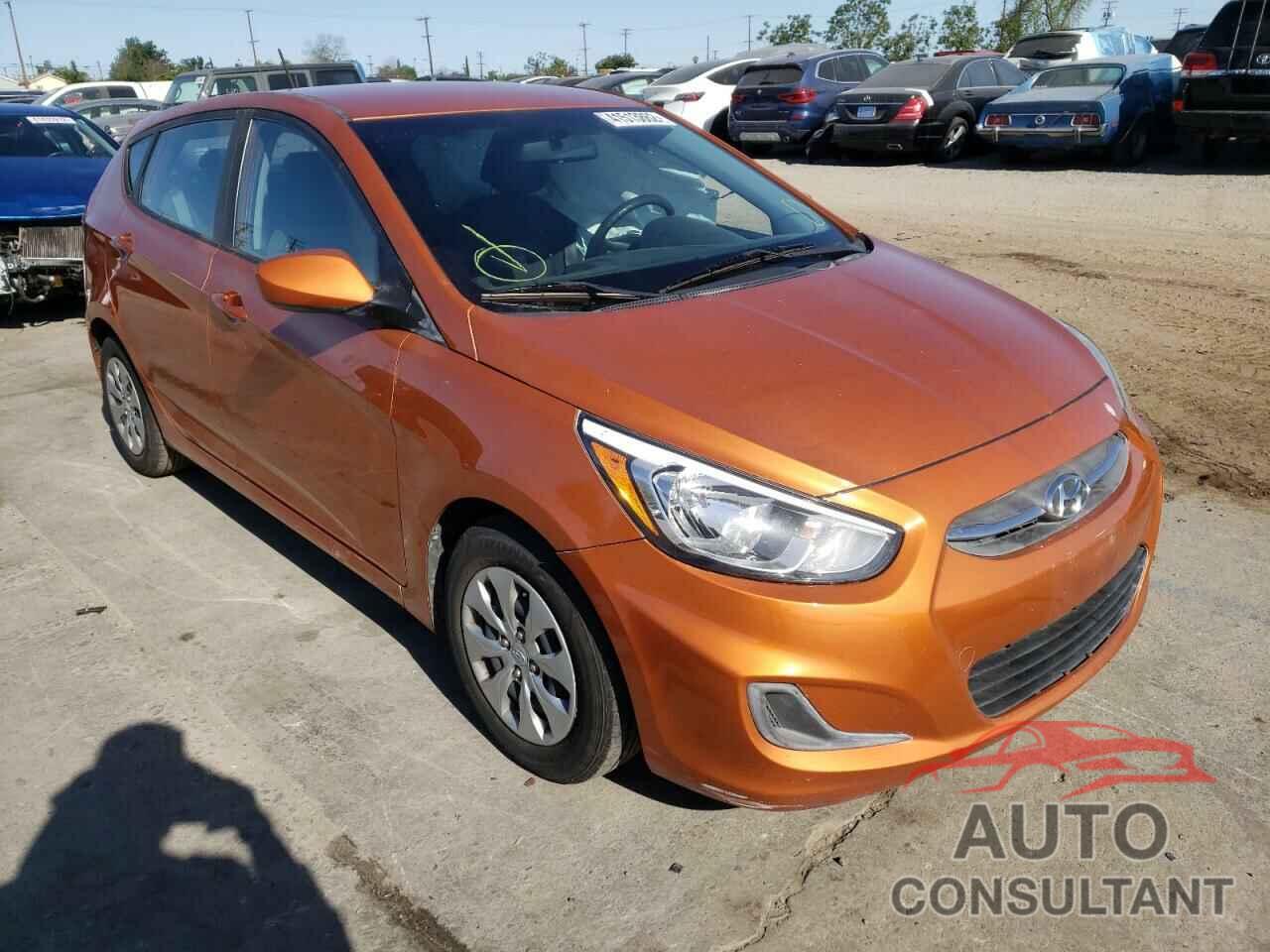 HYUNDAI ACCENT 2017 - KMHCT5AE7HU316846