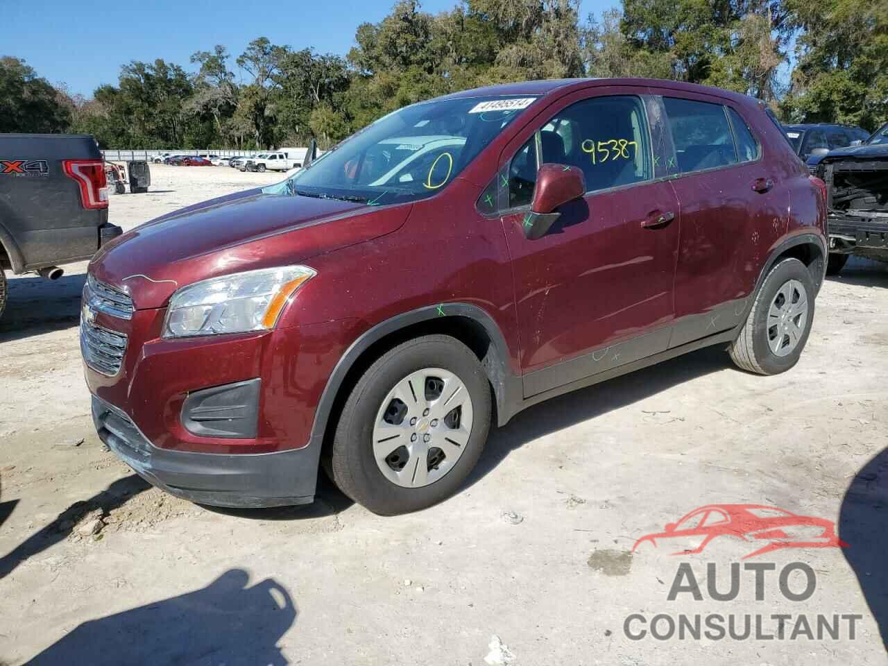 CHEVROLET TRAX 2016 - 3GNCJKSB5GL220291