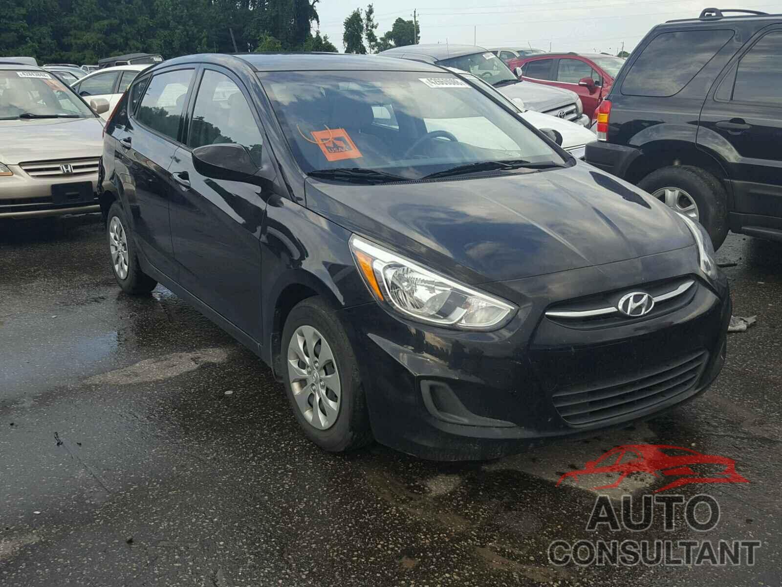 HYUNDAI ACCENT 2016 - KMHCT5AE8GU253934