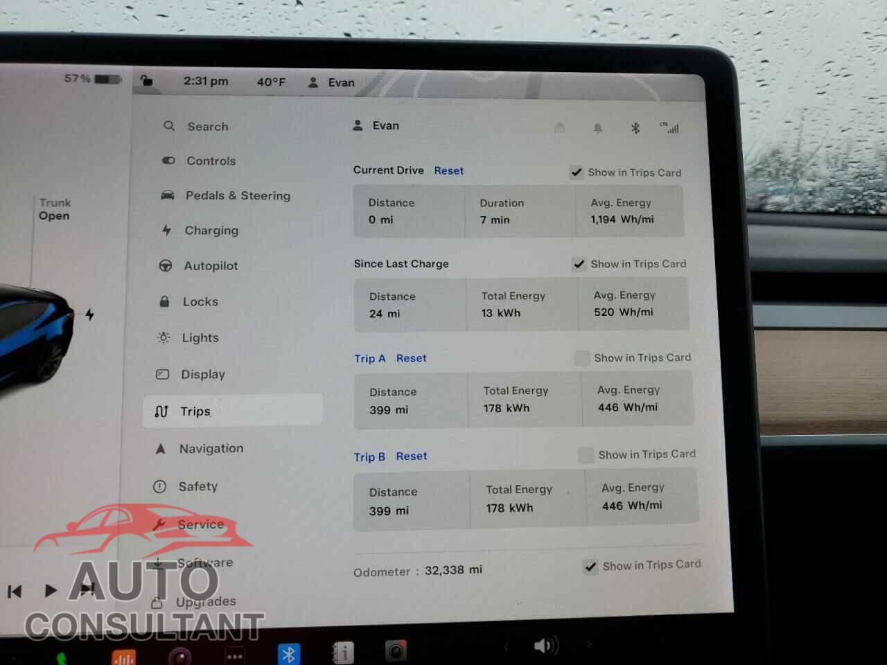 TESLA MODEL 3 2020 - 5YJ3E1EC7LF623807