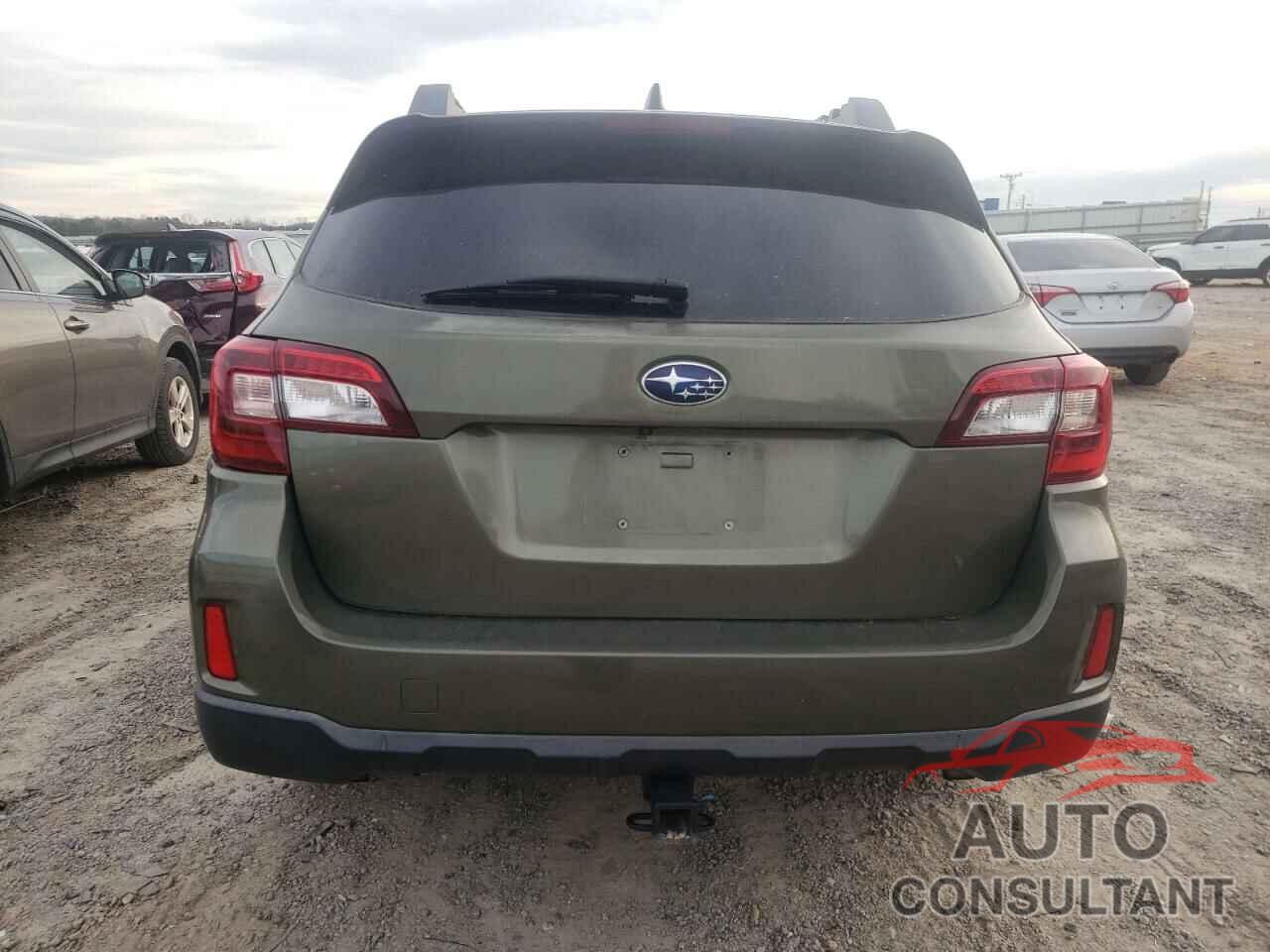 SUBARU OUTBACK 2016 - 4S4BSENC0G3348632