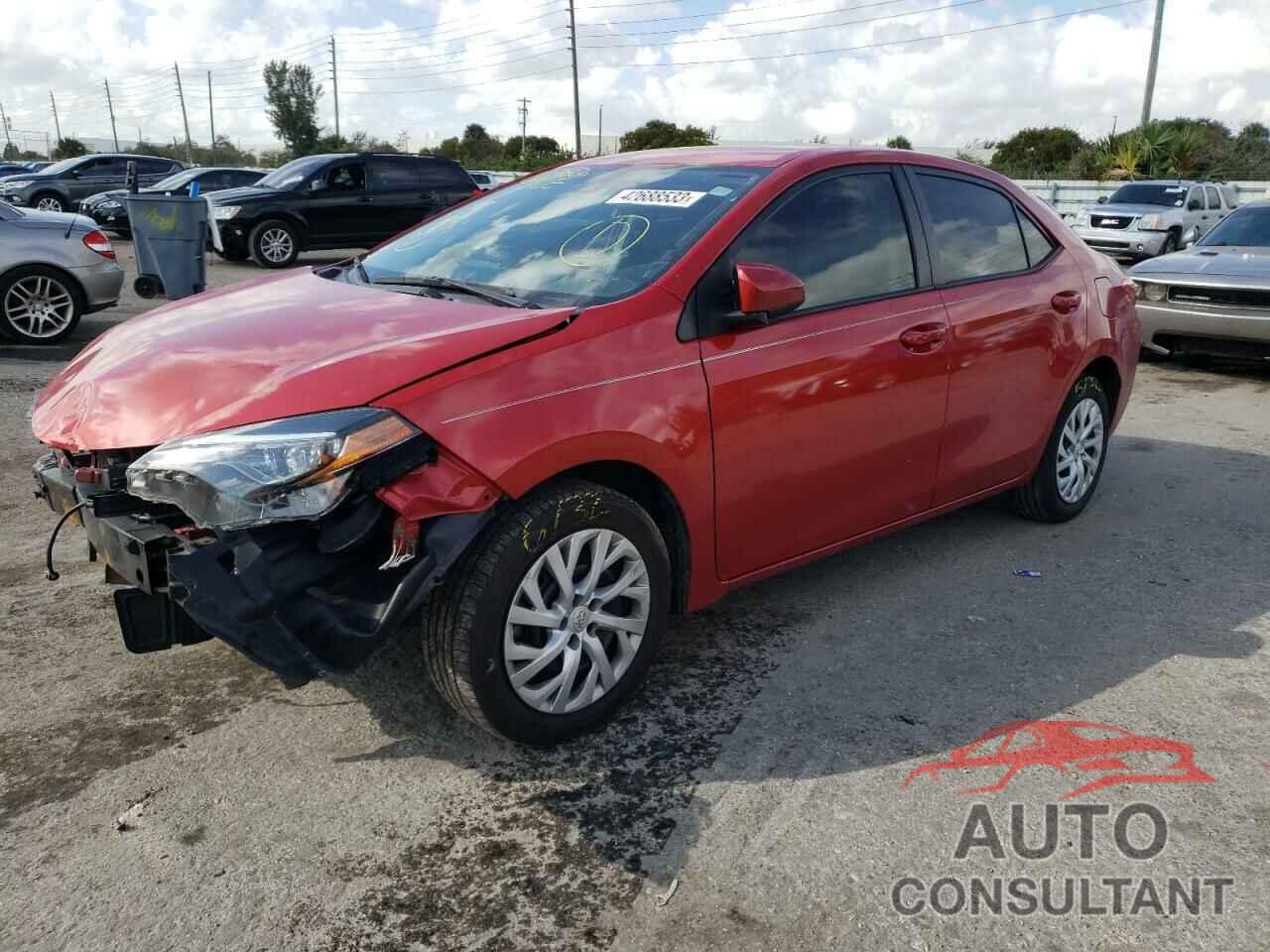 TOYOTA COROLLA 2019 - 5YFBURHE4KP923916