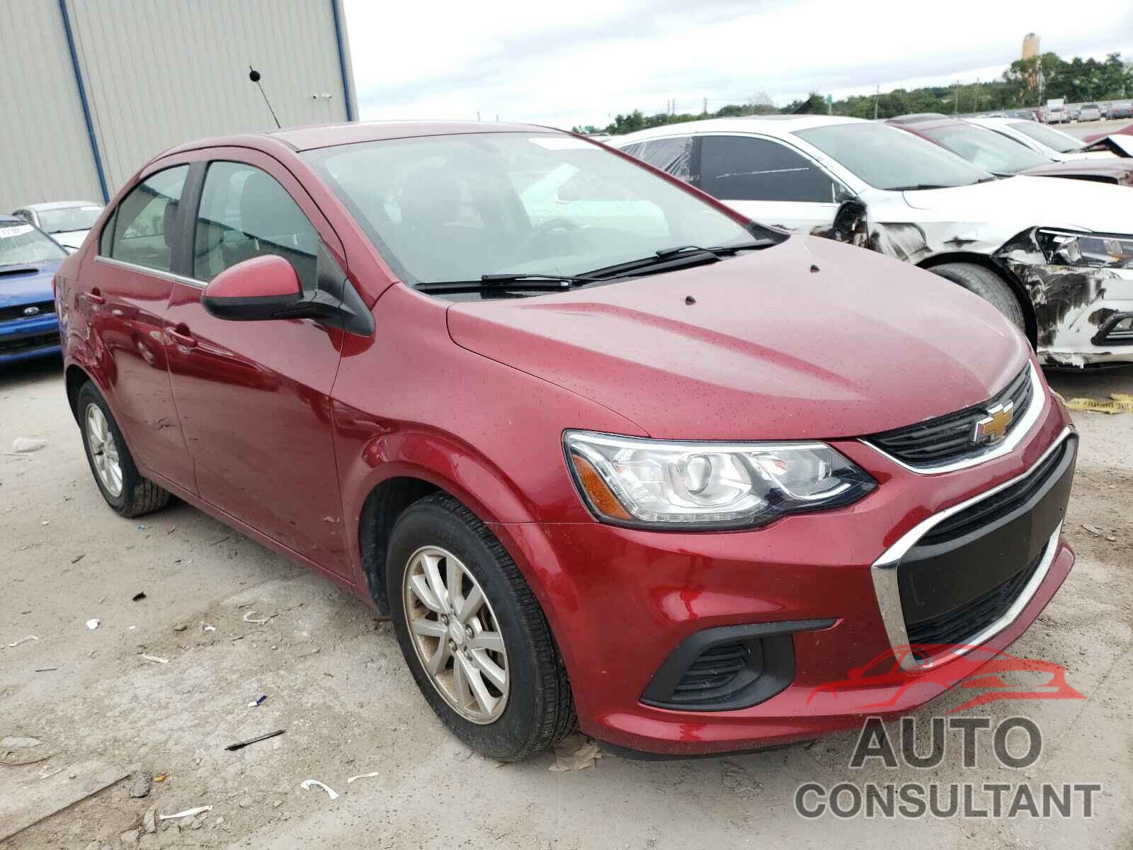 CHEVROLET SONIC 2017 - 1G1JD5SH6H4157778
