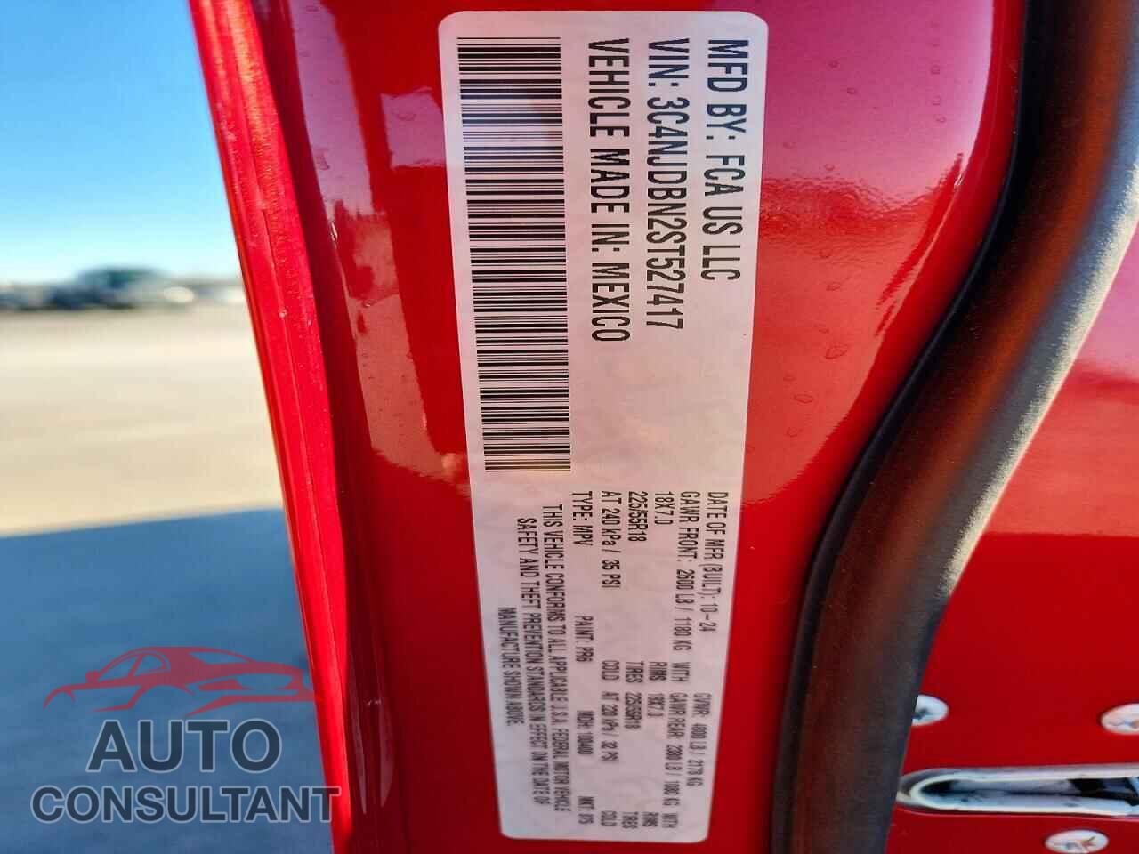 JEEP COMPASS 2025 - 3C4NJDBN2ST527417