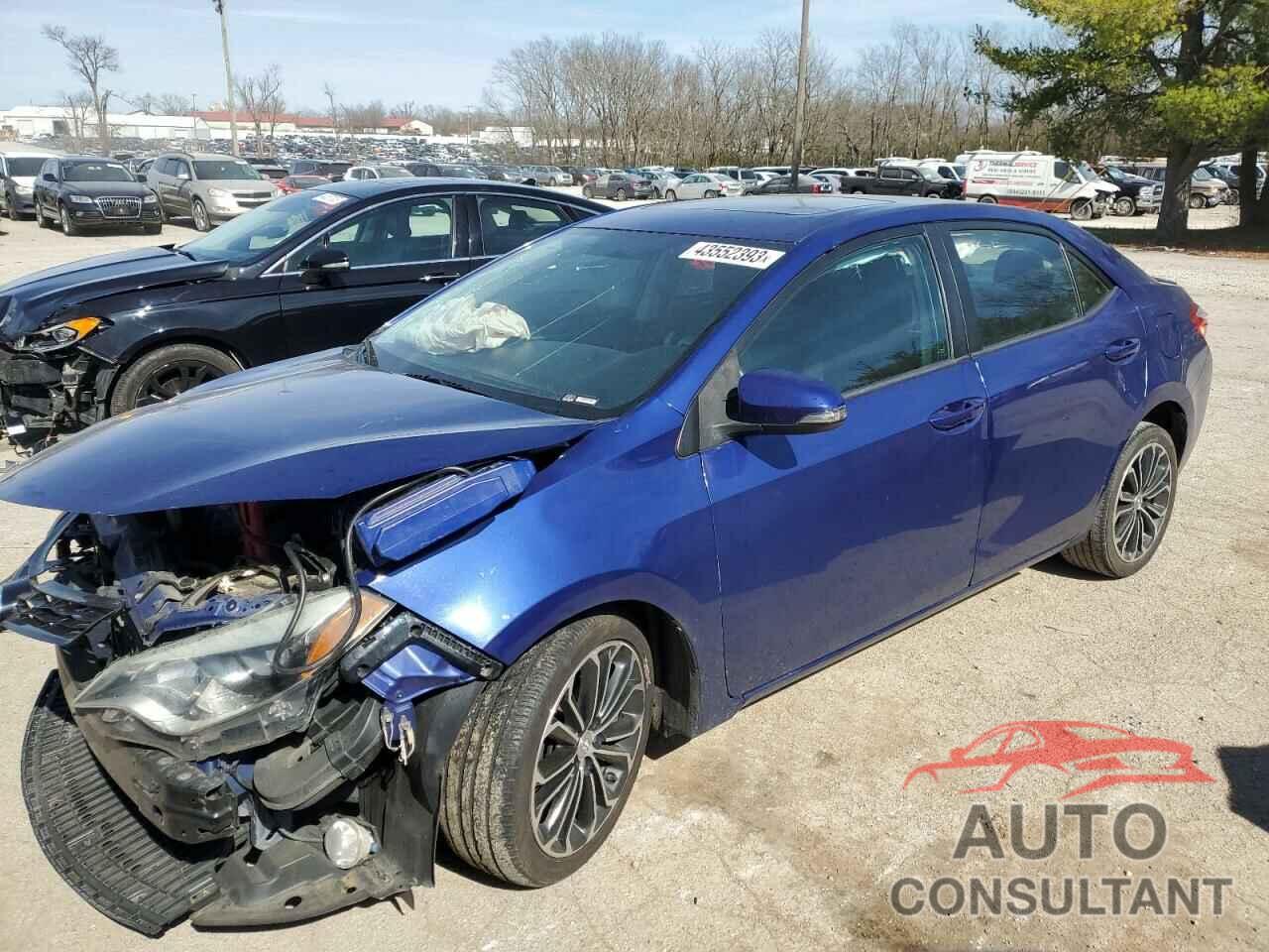 TOYOTA COROLLA 2015 - 2T1BURHEXFC274919