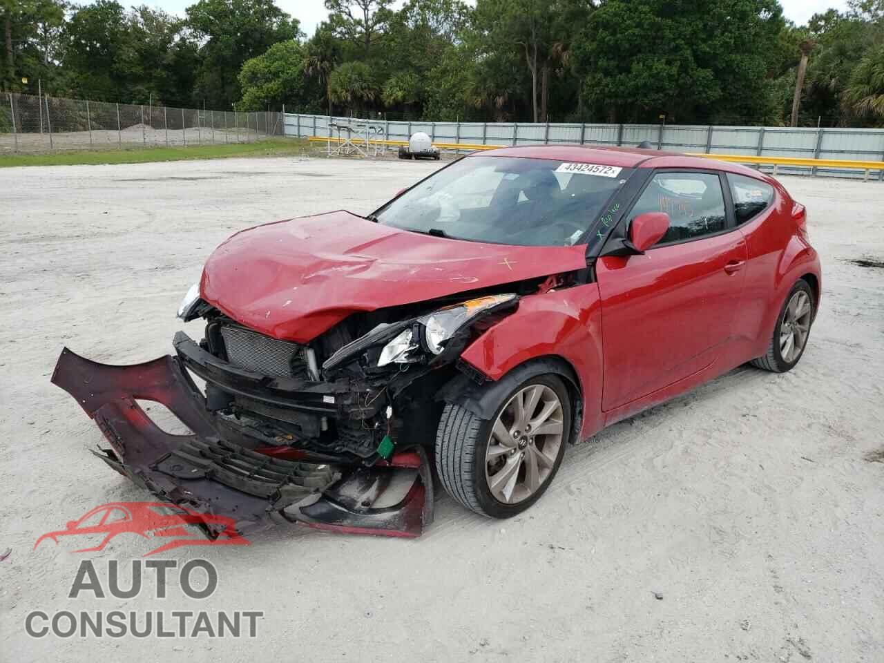 HYUNDAI VELOSTER 2017 - KMHTC6ADXHU309662