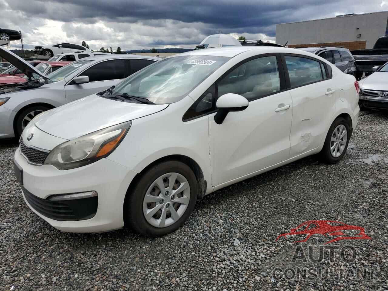 KIA RIO 2017 - KNADN4A39H6040425