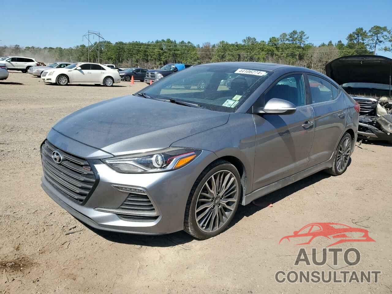 HYUNDAI ELANTRA 2018 - KMHD04LB6JU508906