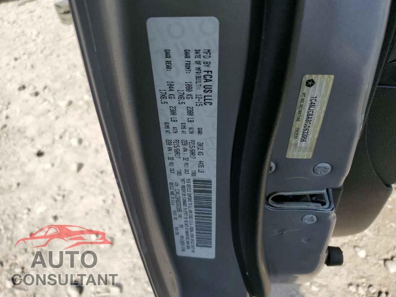 JEEP COMPASS 2016 - 1C4NJCBA8GD633956