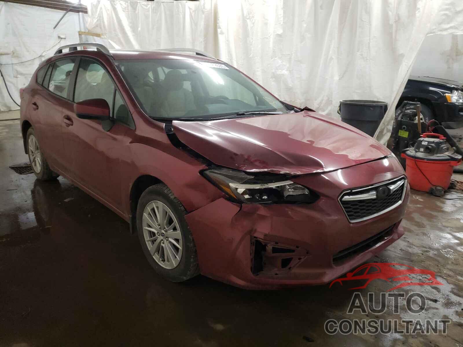 SUBARU IMPREZA 2018 - 4S3GTAB68J3708977