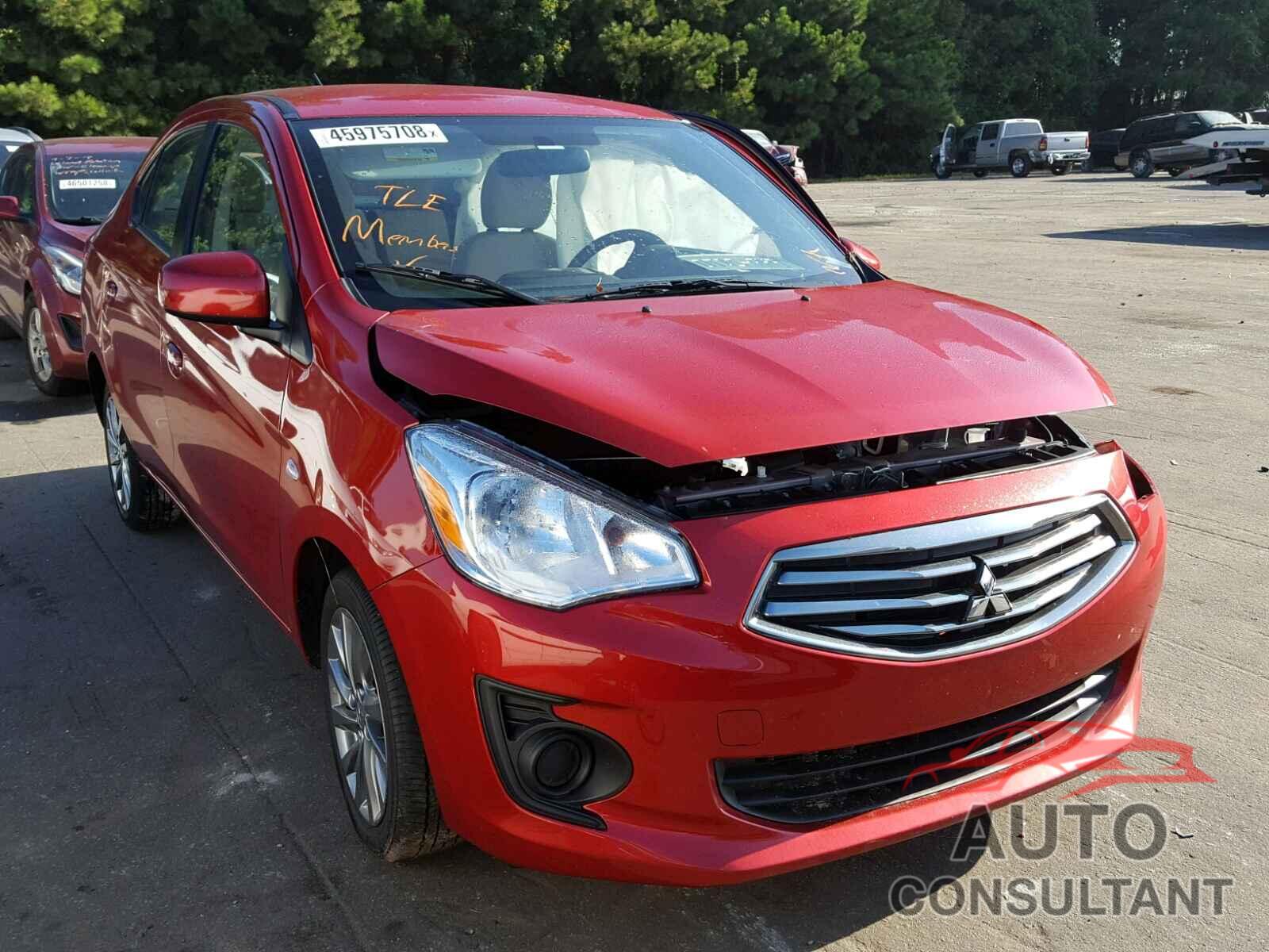 MITSUBISHI MIRAGE 2018 - ML32F3FJ4JHF13771