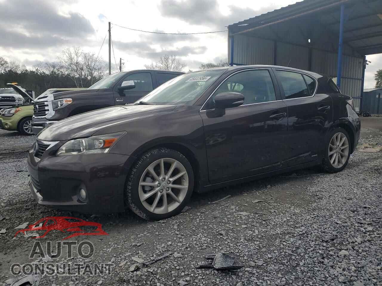 LEXUS CT 200 2012 - JTHKD5BH7C2068073