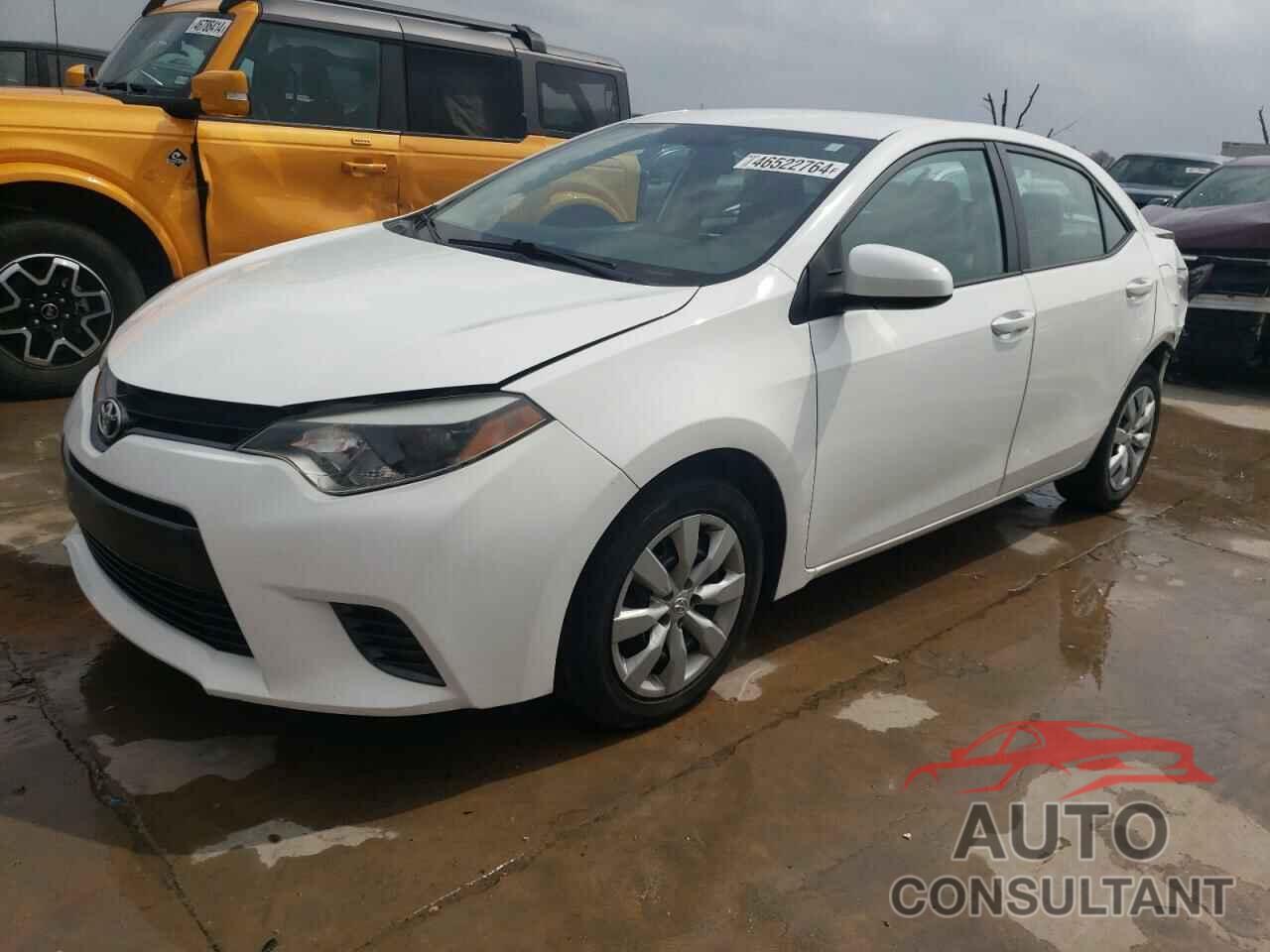 TOYOTA COROLLA 2016 - 2T1BURHE3GC639961