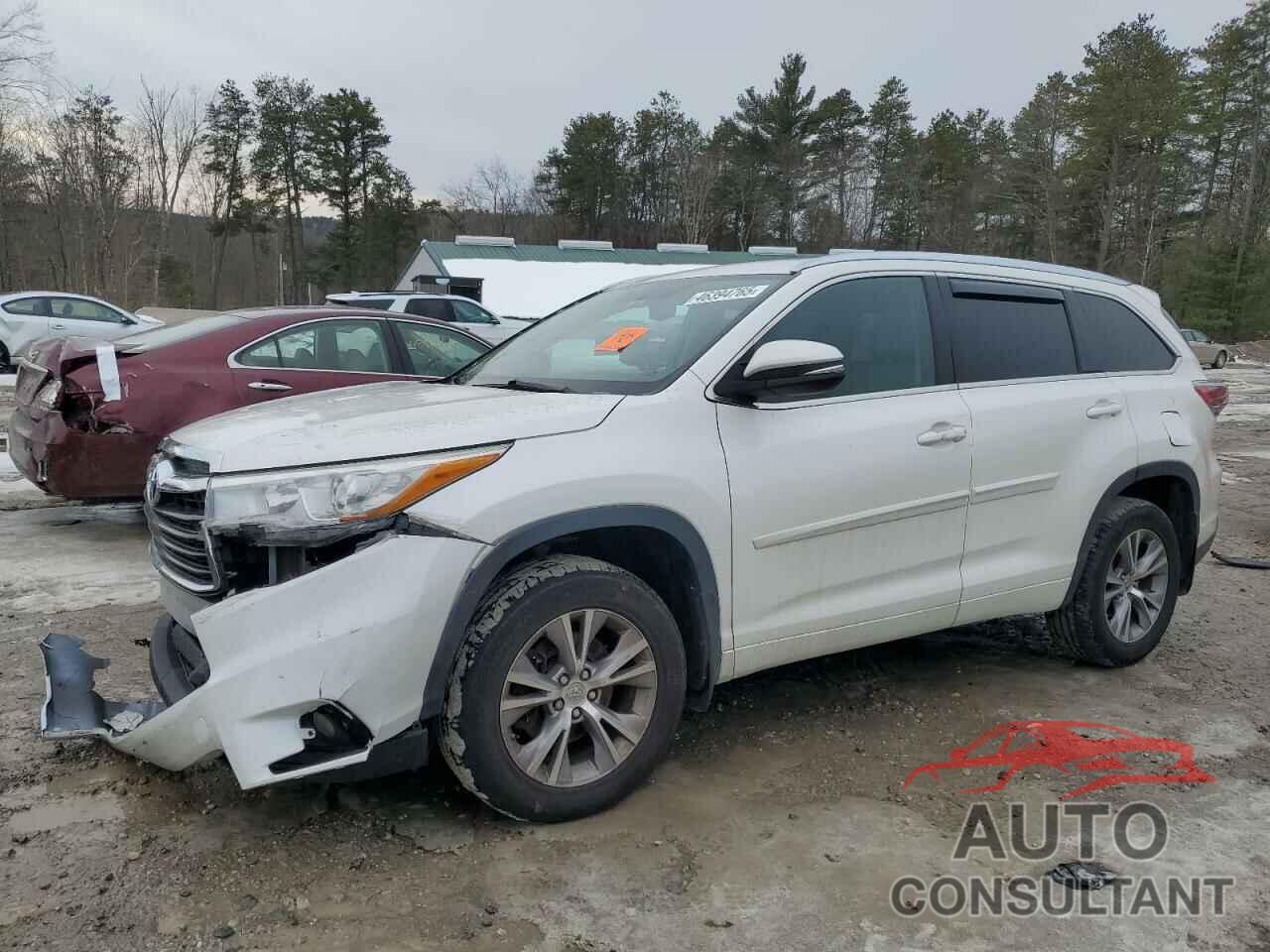 TOYOTA HIGHLANDER 2015 - 5TDJKRFH8FS208133