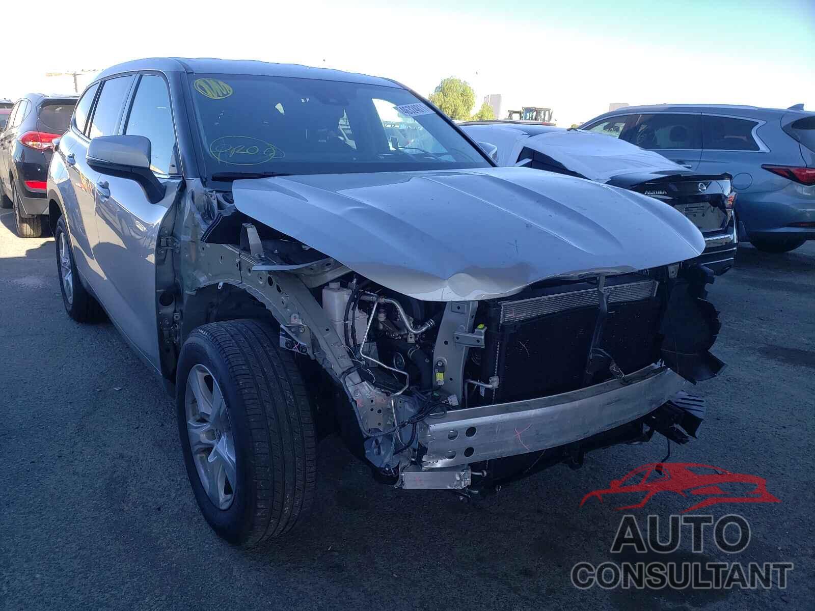 TOYOTA HIGHLANDER 2020 - 5TDCZRAH7LS502971