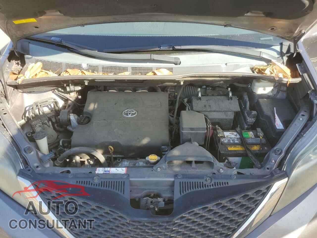TOYOTA SIENNA 2012 - 5TDXK3DC5CS226793