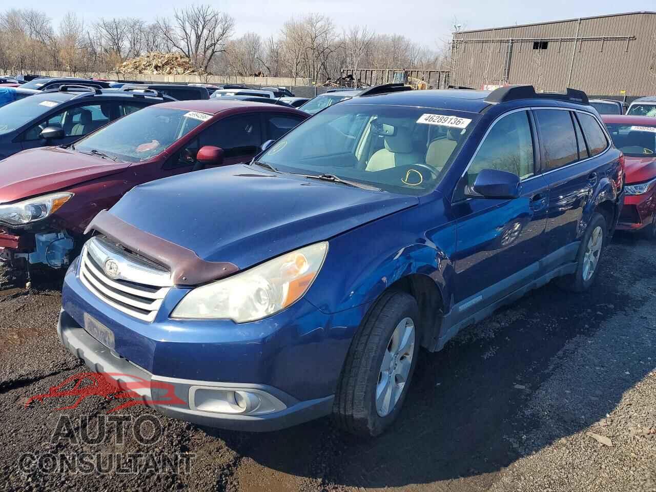 SUBARU OUTBACK 2011 - 4S4BRBGC9B3312163