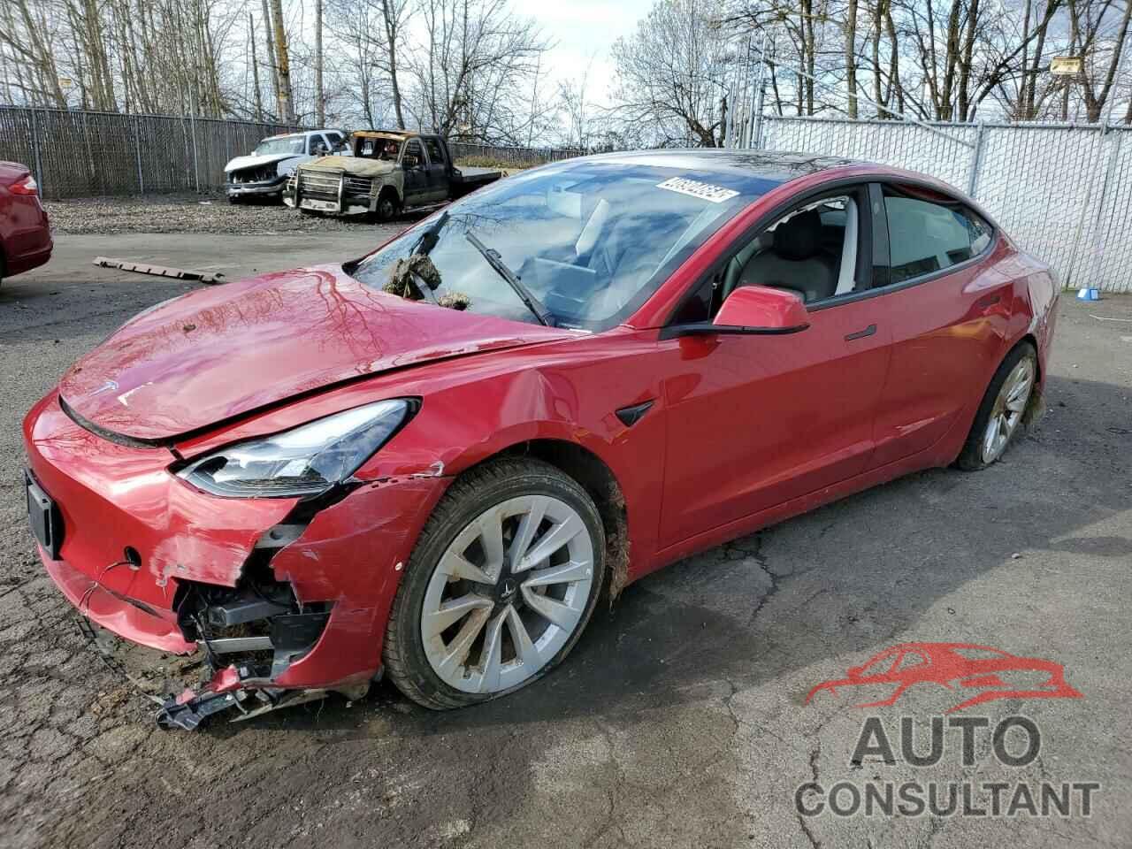 TESLA MODEL 3 2022 - 5YJ3E1EA7NF371302