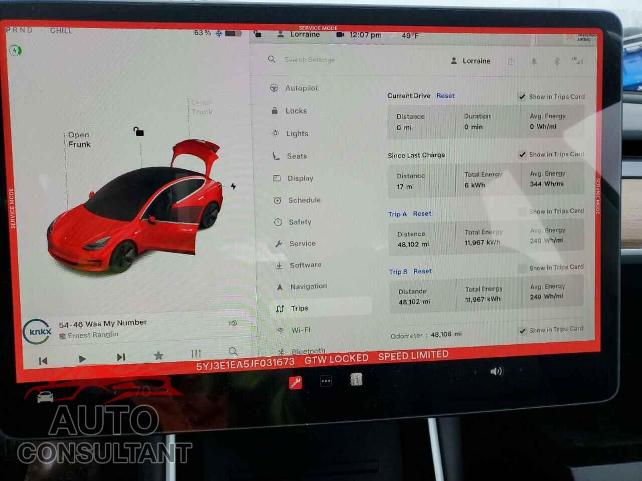 TESLA MODEL 3 2018 - 5YJ3E1EA5JF031673
