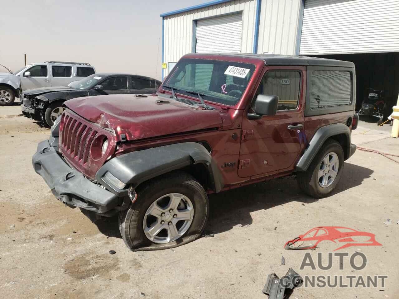 JEEP WRANGLER 2021 - 1C4HJXAG8MW817482