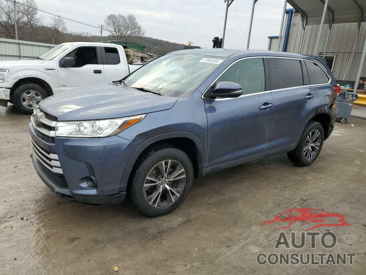 TOYOTA HIGHLANDER 2018 - 5TDZZRFH7JS249036