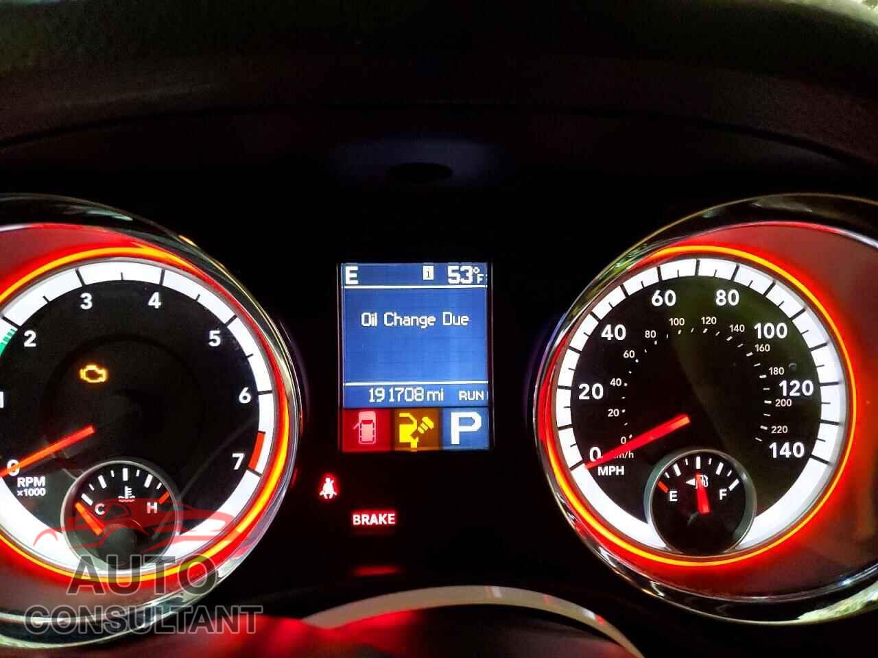 DODGE DURANGO 2012 - 1C4RDJEG5CC196933