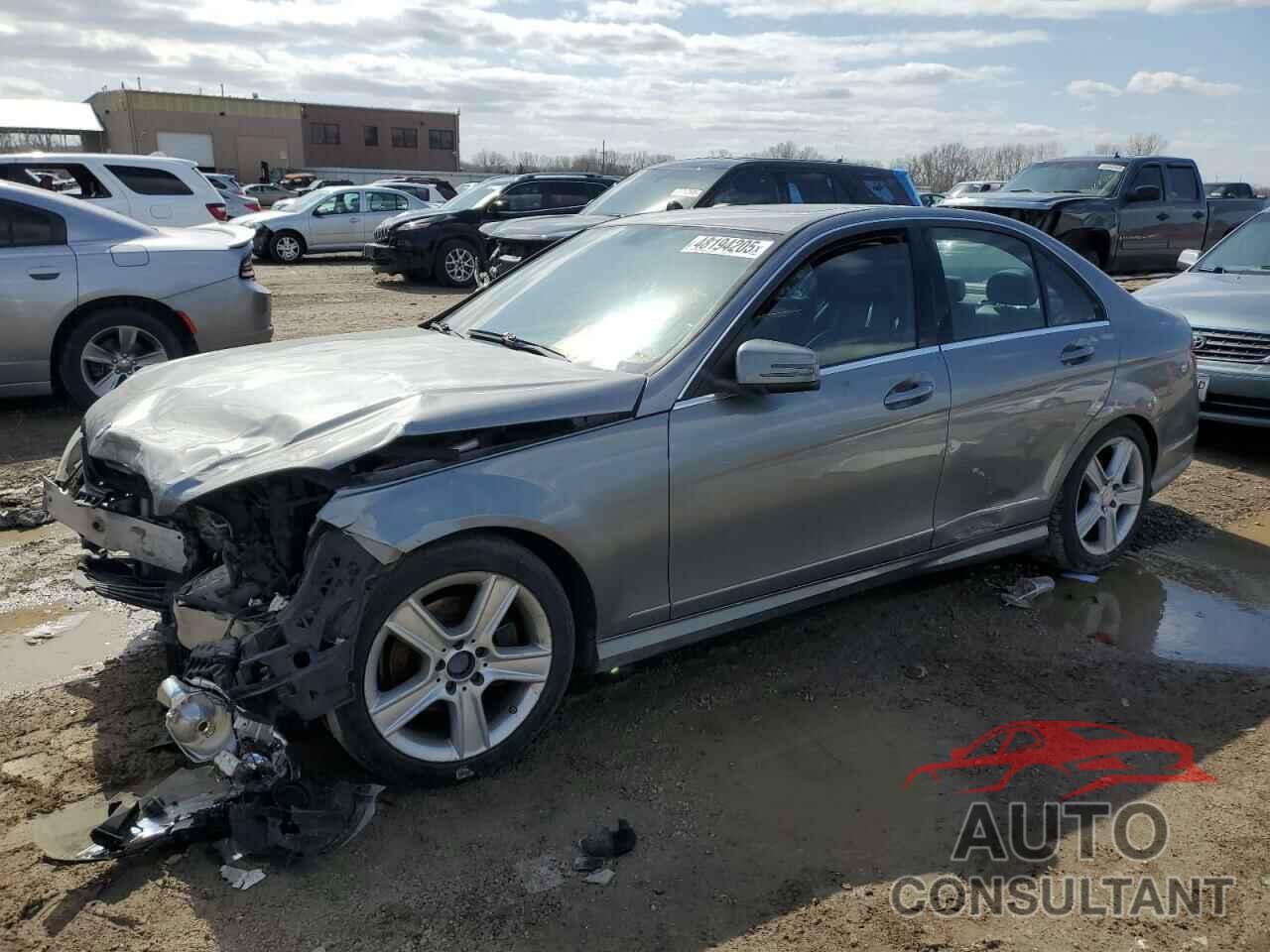 MERCEDES-BENZ C-CLASS 2011 - WDDGF8BB6BR173147