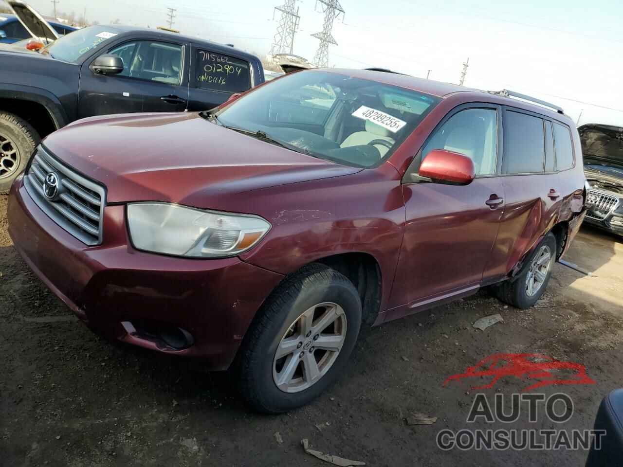 TOYOTA HIGHLANDER 2010 - 5TDZA3EH5AS002300
