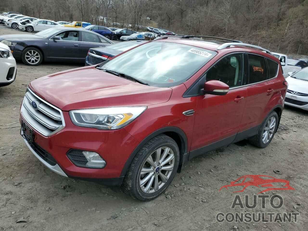 FORD ESCAPE 2017 - 1FMCU9J96HUB84542